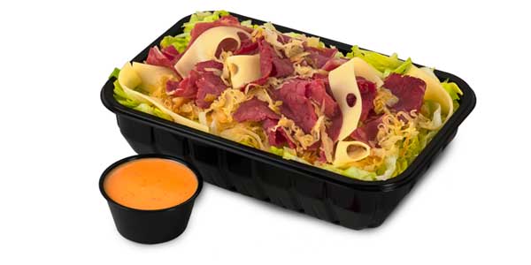 Gilled reuben bowl